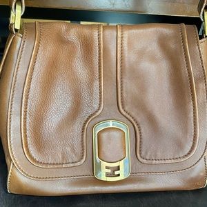 Vintage FENDI Anna flap shoulder bag
